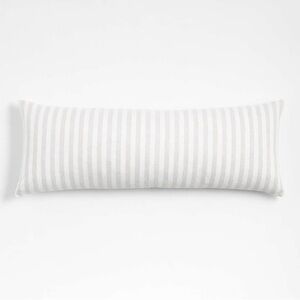 Crate & Barrel Marilla Stripe 54x20 Body Pillow by Leanne Ford